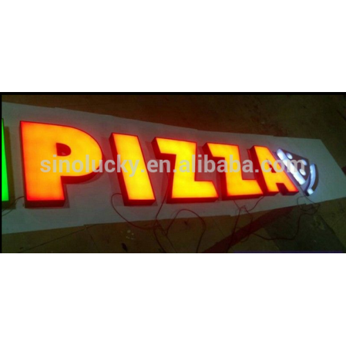 2016 Food billboard customization LED logo sign